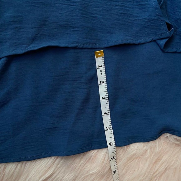 NWT - West Kei Cami Slip Hi-Low Bias Cut Midi Dress in Royal Blue - Size XS - Picture 10 of 10